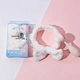 headband wristband set with face cleaning brush